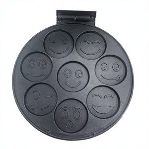 个性化可定制的不粘锅，带笑脸面盘，适合三明治制作，适合厨房和家庭使用 - Product Image 3