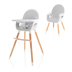 Chaise Haute Bébé Pliable de Qualité Supérieure en Plastique Moderne – Bleu, Rose, Marron – Siège Rehausseur pour Repas et Alimentation - Product Image 3