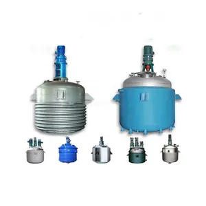 5L Chemical Lab Jacketed Glass Reactor Polyester Resin Turnkey Projects Chemical Reactor With Formulation