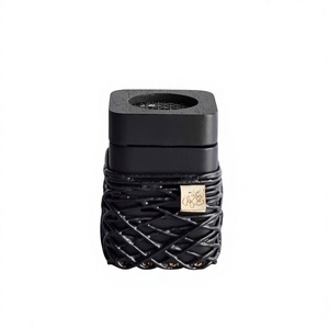 Quemador de incienso de bambú negro hecho a mano con diseño de alambre, soporte aromático para el hogar, decoración para todas las estaciones, diseño único, recién llegado. - Product Image 1