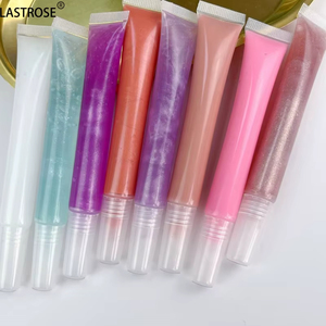 MLM Squeeze Transparent <b>Lip</b> Gloss Tube Fruit Flavor Private Label Moisturizing Color Changing Plumping <b>Lip</b> Oil squeeze <b>lip</b> gloss - Product Image 3