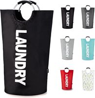 Panier à linge sale pliable grande capacité avec poignées, étanche, pour buanderie et salle de bain, également idéal pour ranger les jouets