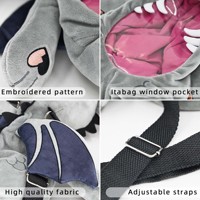 Fournisseur de sacs à dos en peluche douce, jouets en peluche, sacs à dos personnalisés en peluche, sacs à dos en peluche à personnage