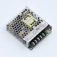 Meanwell-fuente de alimentación conmutada de LRS-50-12, 12V, 4.2A, 50W, para tira LED CCTV