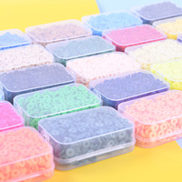 Perles en vrac en pâte polymère de 6 mm, style bohème, faites à la main, pour accessoires de bijoux DIY, 500 pièces/boîte, vente en gros transfrontalière explosive