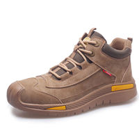 Chaussures de sécurité pour hommes, vente en gros, bout en acier, bon marché, sécurité industrielle