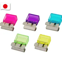 Stainless steel 5 colors fabric plastic bag board clip made in Japan