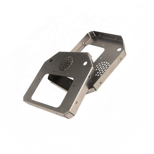 Boîtier en tôle d'acier inoxydable, découpe laser, pliage, fabrication sur mesure, boîtier électronique personnalisé - Product Image 1