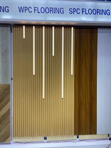Panneau mural intérieur en Offre Spéciale WPC Texture <span class=keywords><strong>de</strong></span> marbre Conception cannelée étanche pour la décoration <span class=keywords><strong>de</strong></span> la maison moderne Salon <span class=keywords><strong>et</strong></span> <span class=keywords><strong>fond</strong></span> <span class=keywords><strong>de</strong></span> télévision - Product Image 3