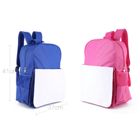 Housses de sacs personnalisables et imperméables pour transfert thermique, sacs d'école pour étudiants, impression par sublimation DIY, sacs à dos pour étudiants