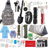 Hongrui vente en gros de kits de camping de chasse en plein air doublure verte sac à dos matériau résistant à l'eau épaisseur fermeture éclair escalade