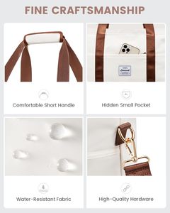 Échantillon gratuit automne/hiver voyage navettage Portable grande capacité sac pour femmes nouveau rétro mode toile sac fourre-tout sac à bandoulière - Product Image 4