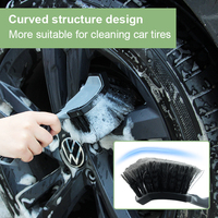 Brosse pour roues et pneus Nettoyeur de tapis efficace pour le nettoyage des véhicules