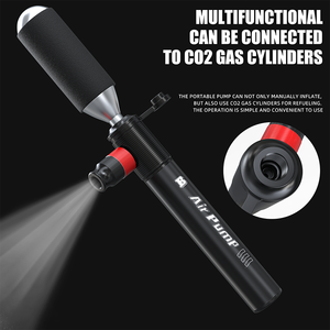 BAIMEI VÉLO Haute Pression Portable <span class=keywords><strong>CO2</strong></span> Mini Vélo Pompe À Air Petit <span class=keywords><strong>Gonfleur</strong></span> pour Vélo Vélo et Pneu - Product Image 2