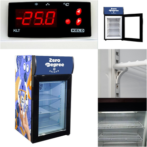 50L -18 ℃ hasta -25 ℃    Congelador vertical de sobremesa para helados y frutas (<span class=keywords><strong>Durian</strong></span>) - Product Image 4