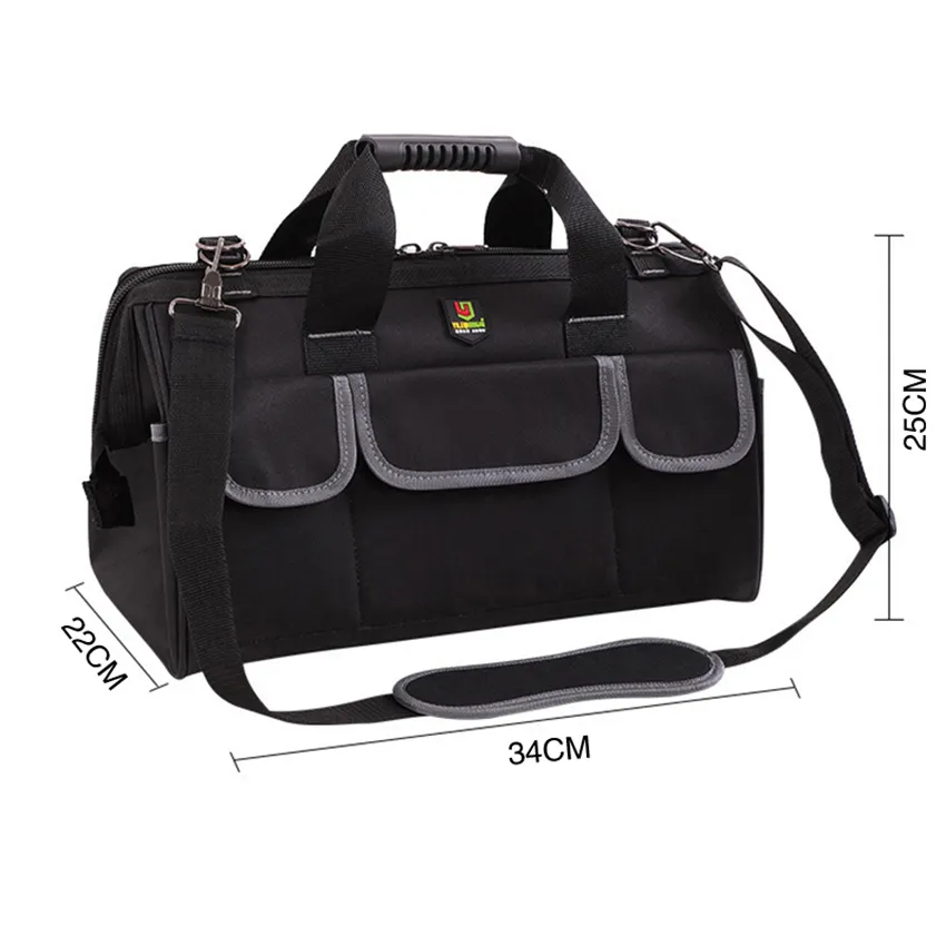 Sac à outils pour le bricolage, sacoche pour outils en tissu Oxford 600D, vente en gros, imperméable