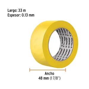 CINTA DE DELIMITACIÓN AMARILLA BOX 6 de 33 m - Product Image 1