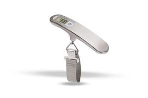 50kg 균형 미니 전자 저울 포켓 디지털 무게 저울 아기 교수형 규모 무게 기능 배터리 LCD - Product Image 2