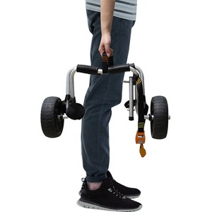 Carrello per Kayak pieghevole piccolo rimorchio per canoa kayak in alluminio - Product Image 2