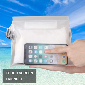 Tas Pinggang Fanny Pack PVC <span class=keywords><strong>Anti</strong></span> Air Ukuran Besar Desain Khusus Terbaru 2022 untuk Pria dan Wanita dengan Tali yang Dapat Disesuaikan - Product Image 3