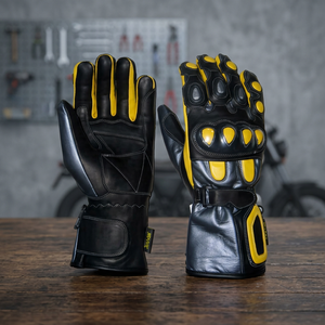 Vente Flash : Gants de Sécurité en Cuir Véritable Antidérapants Keven Impex pour le Nettoyage et le Toilettage des Chevaux, Chiens et Chats, avec Protection au Nitrite - Product Image 2