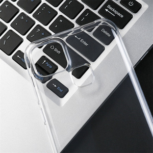 Étui transparent en TPU pour <span class=keywords><strong>FIGI</strong></span> Note 1 Pro 1C 1S, coque arrière de téléphone portable en silicone souple transparent - Product Image 3