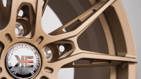 Jante en alliage forgée Bronze R2 pour voiture de tourisme, moyeu de roue 5X112 5X108 5X114.3 5X120, jante forgée pour Audi A7 BMW F80 AMG 350Z 370Z
