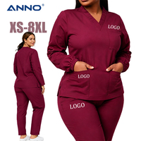 Tenues médicales ANNO respirantes et ajustées avec logo personnalisé pour laboratoires et cliniques
