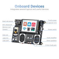 Kit de développement multimédia LAFVIN ESP32-S3 avec écran tactile capacitif de 2,8 pouces, caméra OV3660, haut-parleur stéréo, capteur de fréquence cardiaque