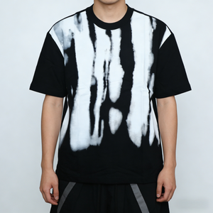 Camiseta de Hombre Personalizada con Serigrafía, Tejida, de Algodón 100%, Corte Regular, Lavado Ácido, Estilo Urbano - Product Image 2