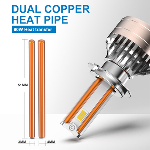 Naoevo Nhà Máy Tiêu Chuẩn 6500K H4 LED Bóng Đèn 12V 300W 50000lm Xe Đèn Pha Tương Thích A4 A3 H11 H4 H7 H8 9005 9006 LED Xe Đầu - Product Image 5