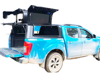 Accessoires pour pick-up 4x4, boîte à bagages étanche verrouillable, toit rigide en aluminium pour pick-up, auvent rigide pour Amarok 2018-2024