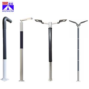 Nuevo panel <span class=keywords><strong>solar</strong></span> flexible 60W 40W 30W tubos solares poste de iluminación 6m 8M Columna de Luz de calle - Product Image 1