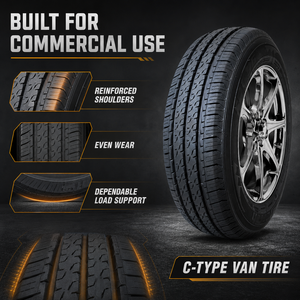 Pneu de camionnette SPORTRAK SP796, pneu radial pour camion léger, série LT C, 185R14C 195R15C 205R14C 215/75R16C 225/70R15C - Product Image 3