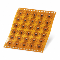 Prix d'usine – Étiquette NFC FPC en cuivre gravée NTAG213 réinscriptible 13,56 MHz, mini puce programmable pour le suivi des actifs