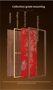 <span class=keywords><strong>Todo</strong></span> va bien. Pinturas <span class=keywords><strong>de</strong></span> Madera Maciza <span class=keywords><strong>de</strong></span> Latón Adecuadas para Pinturas Decorativas <span class=keywords><strong>de</strong></span> Estilo Chino en Vestíbulos y Salas <span class=keywords><strong>de</strong></span> Estar - Product Image 3