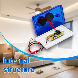 Mini sirena estroboscópica profesional de 110 decibelios, sistema de alarma de advertencia del fabricante, 2 unidades - Product Image 4