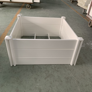 Personalizable barato al por mayor de <span class=keywords><strong>PVC</strong></span> de vinilo de plástico plantadores de jardín elevadas camas de flores para vegetales - Product Image 3