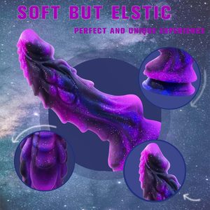 Gode dragon pour femme Gros gode <span class=keywords><strong>anal</strong></span> Ventouse Gode monstre en silicone Plug <span class=keywords><strong>anal</strong></span> Masseur de prostate Sex Toys pour adultes - Product Image 3