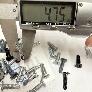 1000 pièces/boîte ruban assemblé ANTI-ROUILLE RUSPERT vis autoforeuse à tête fraisée #10*5/8 M4.8 * 16mm vis de <span class=keywords><strong>toiture</strong></span> métal à bois - Product Image 4