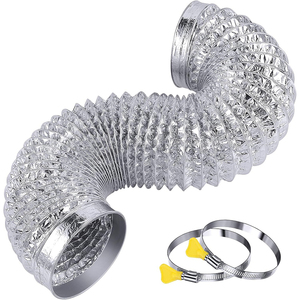 Manguera Flexible Corrugada Personalizada para Ventilación <span class=keywords><strong>de</strong></span> Secadora, Tubo Espiral Corrugado para Ventilación <span class=keywords><strong>de</strong></span> Aire - Product Image 1