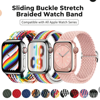 Bracelet en nylon tissé Sport Loop pour Watch Ultra2 avec bande de 22 mm
