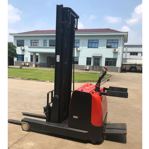 NINGBO EVERLIFT 1,5 T Camión de alcance eléctrico Apilador certificado CE 6m Altura de elevación Almacén Pasillo estrecho Manejo de materiales - Product Image 3