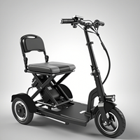 Nouvelle Arrivée Trottinette Électrique Pliable Légère et Portable Auto-Équilibrée, Type Valise, 3 Roues