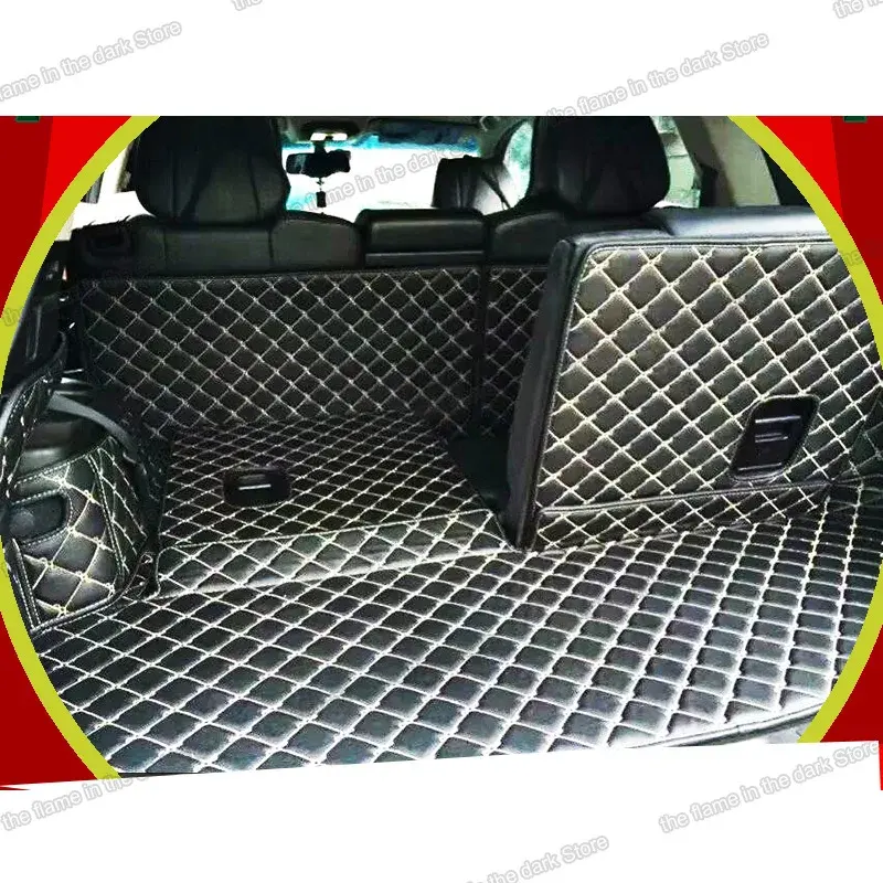 Couro Car Tronco Mat Liner de carga para acura mdx assento tampa do carregador traseiro acessórios 2008 2009 2010 2011 2012 2013 auto interior