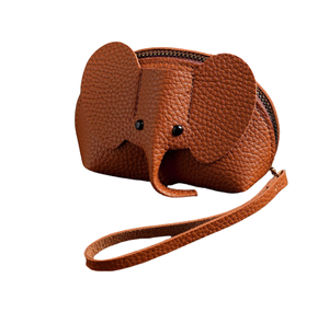 Trendy <strong>Elephant</strong> Bag Animal Shaped <strong>Coin</strong> <strong>Purse</strong> Key Chain Wallet Present for Women Zipper Hand Lipstick Storage Bags Wholesale - Product Image 4