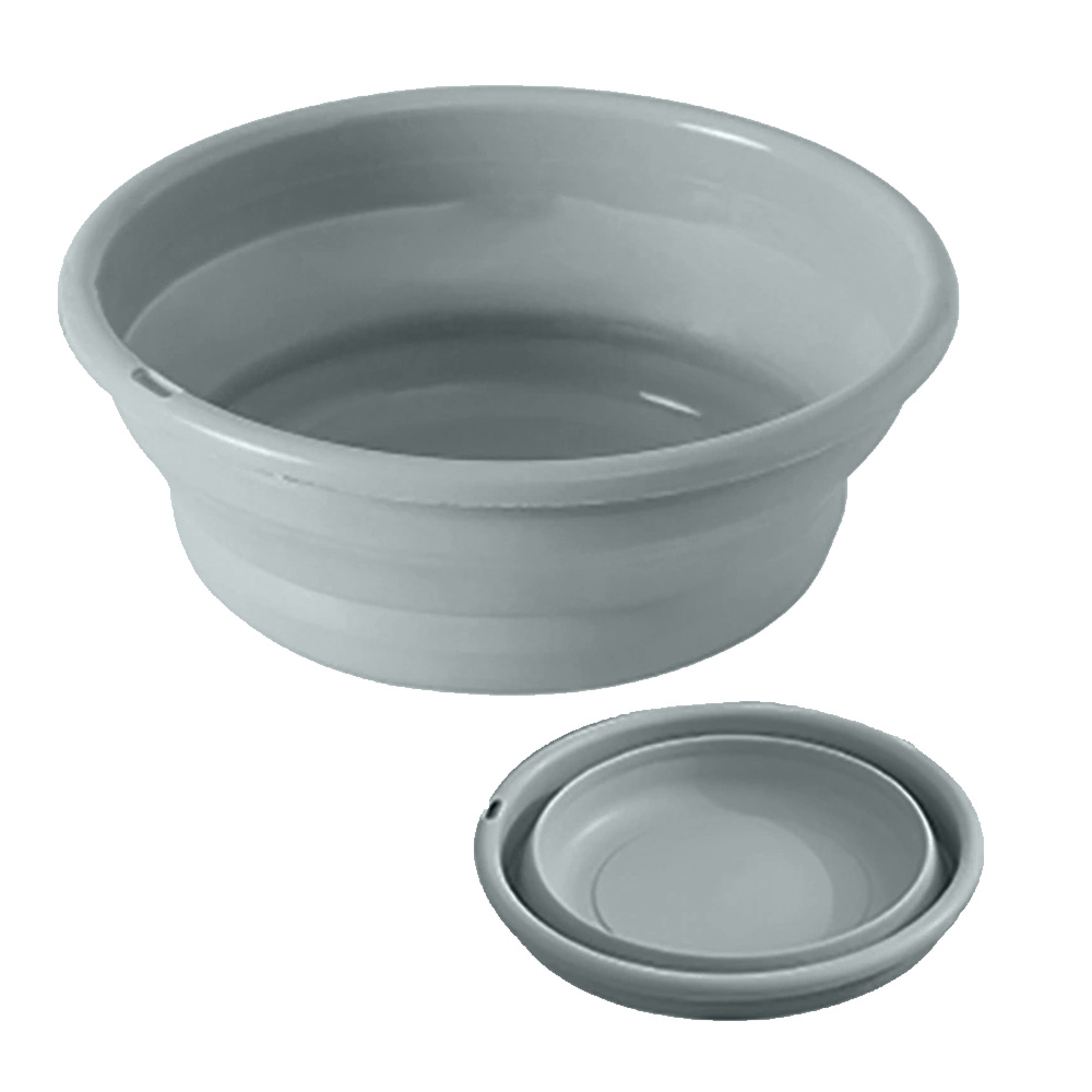 1 шт. открытый складной умывальник складной контейнер для ведра портативный умывальник складной силиконовый умывальник аксессуары для ванной комнаты