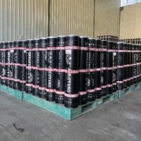Durchstichfeste SBS-modifizierte Bitumen-Abdichtungsmembran Hitzebeständige Reißfeste Bituminöse Dachbahnenrolle