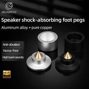 HiFi Audio <strong>Speaker</strong> Spike ATAUDIO <strong>Upgrade</strong> <strong>Speaker</strong> Isolation Stand Feet Spike Shock Absorber Pads Shock Spikes Pad - Product Image 4