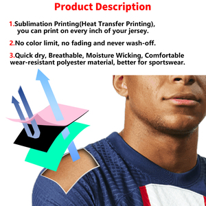 Maglia <span class=keywords><strong>da</strong></span> Calcio Versione Thailandia EXON Gialla e Nera con Stampa Digitale Antibatterica 100% Poliestere - Product Image 4